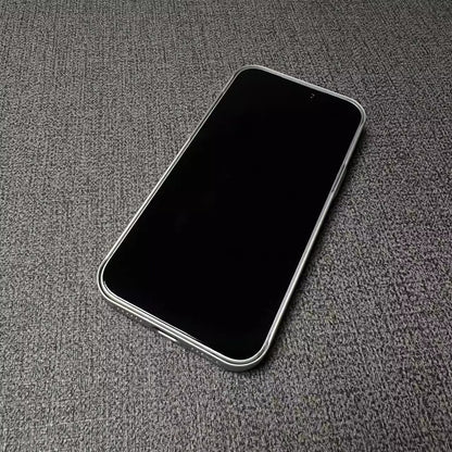 Applicable to iPhone17Promax fine ring magnetic mobile phone case Apple 16ProMax second change 17PM large window ultra-thin feel AG frosted glass i15/14pm protective case 13 all-inclusive anti-drop