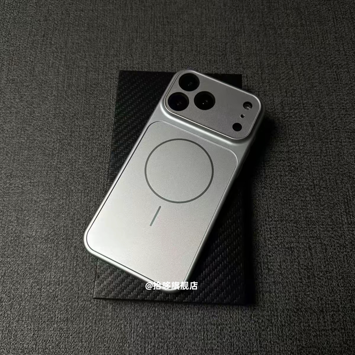 Applicable to iPhone17Promax fine ring magnetic mobile phone case Apple 16ProMax second change 17PM large window ultra-thin feel AG frosted glass i15/14pm protective case 13 all-inclusive anti-drop