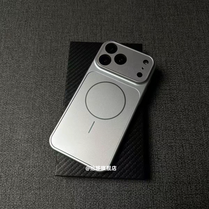 Applicable to iPhone17Promax fine ring magnetic mobile phone case Apple 16ProMax second change 17PM large window ultra-thin feel AG frosted glass i15/14pm protective case 13 all-inclusive anti-drop