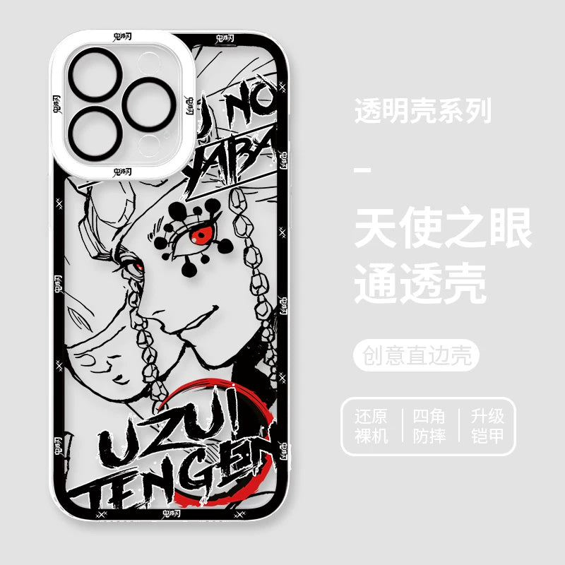 Ghost annihilating blade apple 15promax mobile phone case iphone14plus for 13 charcoal jiro 12 no ichiro 11 animation xsmax male 7plus all-inclusive anti-drop 8p transparent xr soft minise