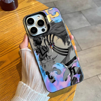 Ghost Exterminator Blade is suitable for Apple 17/16 mobile phone case, Yiwo seat iphone15 cartoon 14promax animation 13 hard and soft case 12mini new 11Pro male tide brand AIR cover plus creative