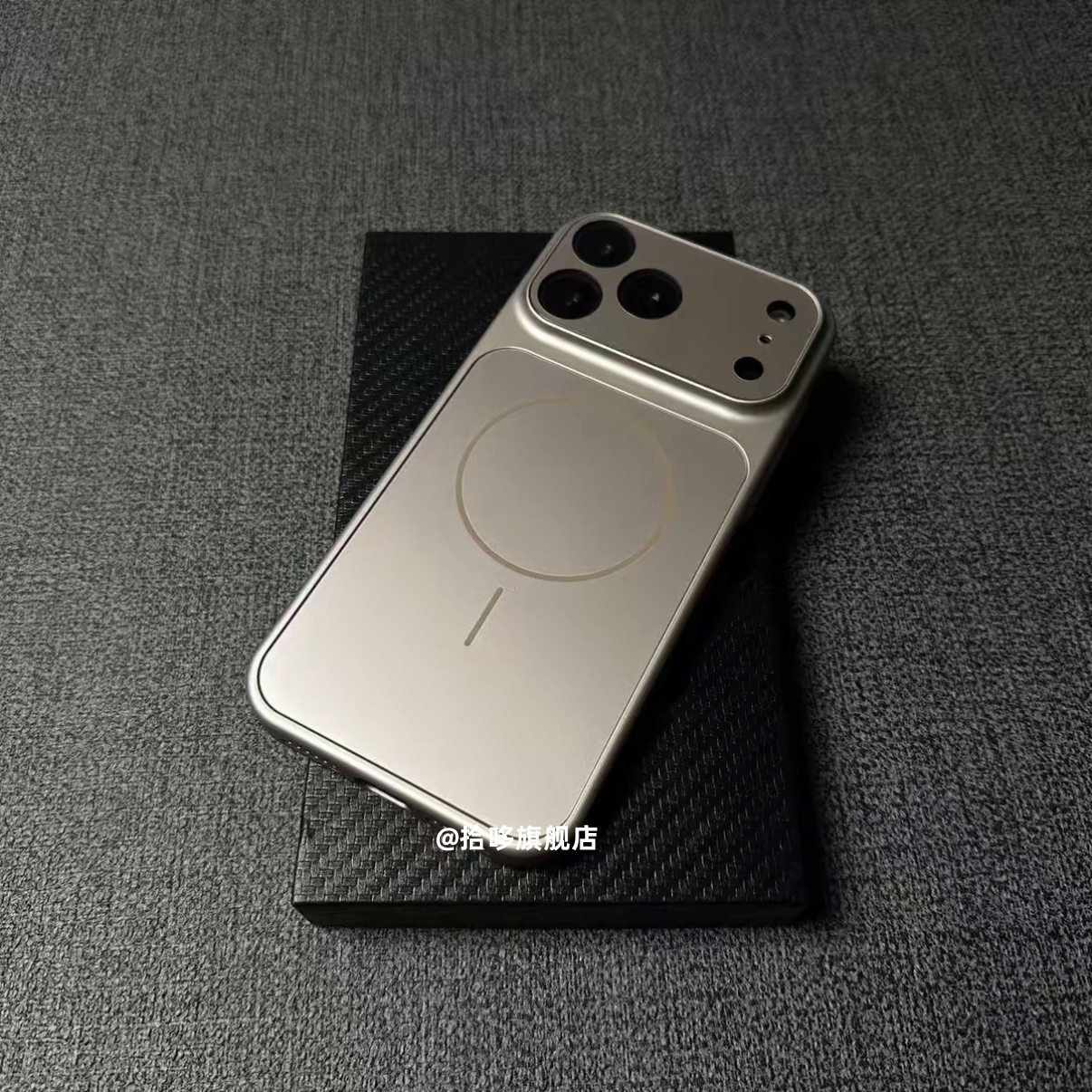 Applicable to iPhone17Promax fine ring magnetic mobile phone case Apple 16ProMax second change 17PM large window ultra-thin feel AG frosted glass i15/14pm protective case 13 all-inclusive anti-drop