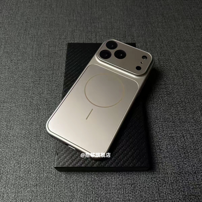 Applicable to iPhone17Promax fine ring magnetic mobile phone case Apple 16ProMax second change 17PM large window ultra-thin feel AG frosted glass i15/14pm protective case 13 all-inclusive anti-drop