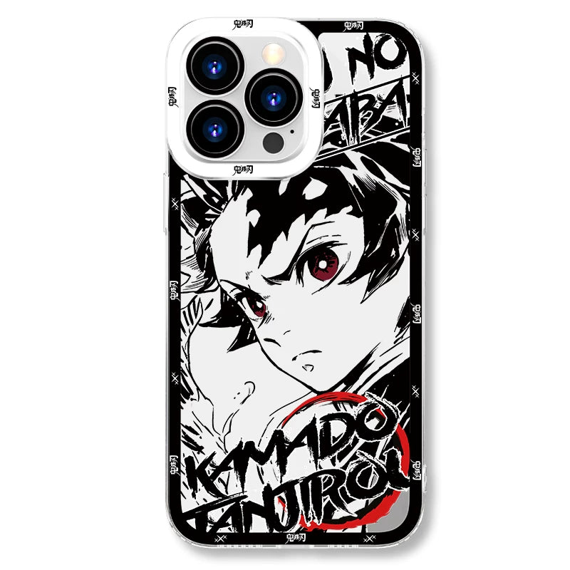 Ghost annihilating blade apple 15promax mobile phone case iphone14plus for 13 charcoal jiro 12 no ichiro 11 animation xsmax male 7plus all-inclusive anti-drop 8p transparent xr soft minise