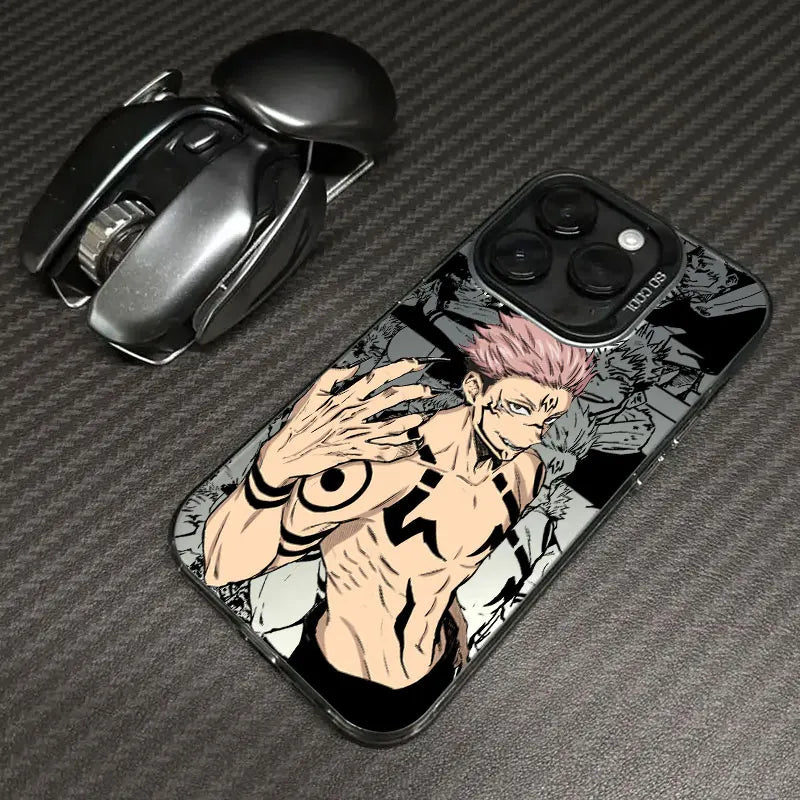 Jujutsu Kaisen Sukuna Gojo Satoru Anime Coque For Apple iPhone 17 Air 16e 16 14 15 13 11 Pro Max Plus 12 17 Pro Case Phone Cover