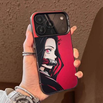1PC Anime character N-Nezuko K-kamado  Phone Case for IPhone 17 Max 16 Pro Mobile Shell 14 13 15 Soft Shell
