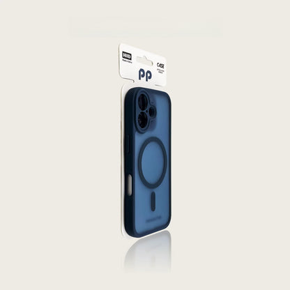 Applicable to 17 Apple 16 mobile phone case, titanium gray fine hole, silver shield iphone16promax magnetic skin attraction 15pro anti-drop 14 high-grade matte 13 protective case, simple couple 16plus